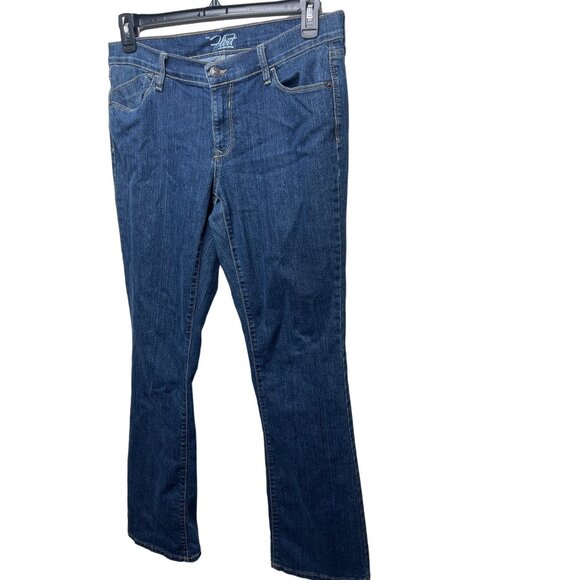 Old Navy Women’s 10 Long The Flirt Bootcut Stretch Blue Jeans - Picture 6 of 13